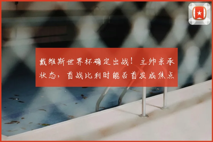 戴维斯世界杯确定出战!主帅亲承状态,首战比利时能否首发成焦点